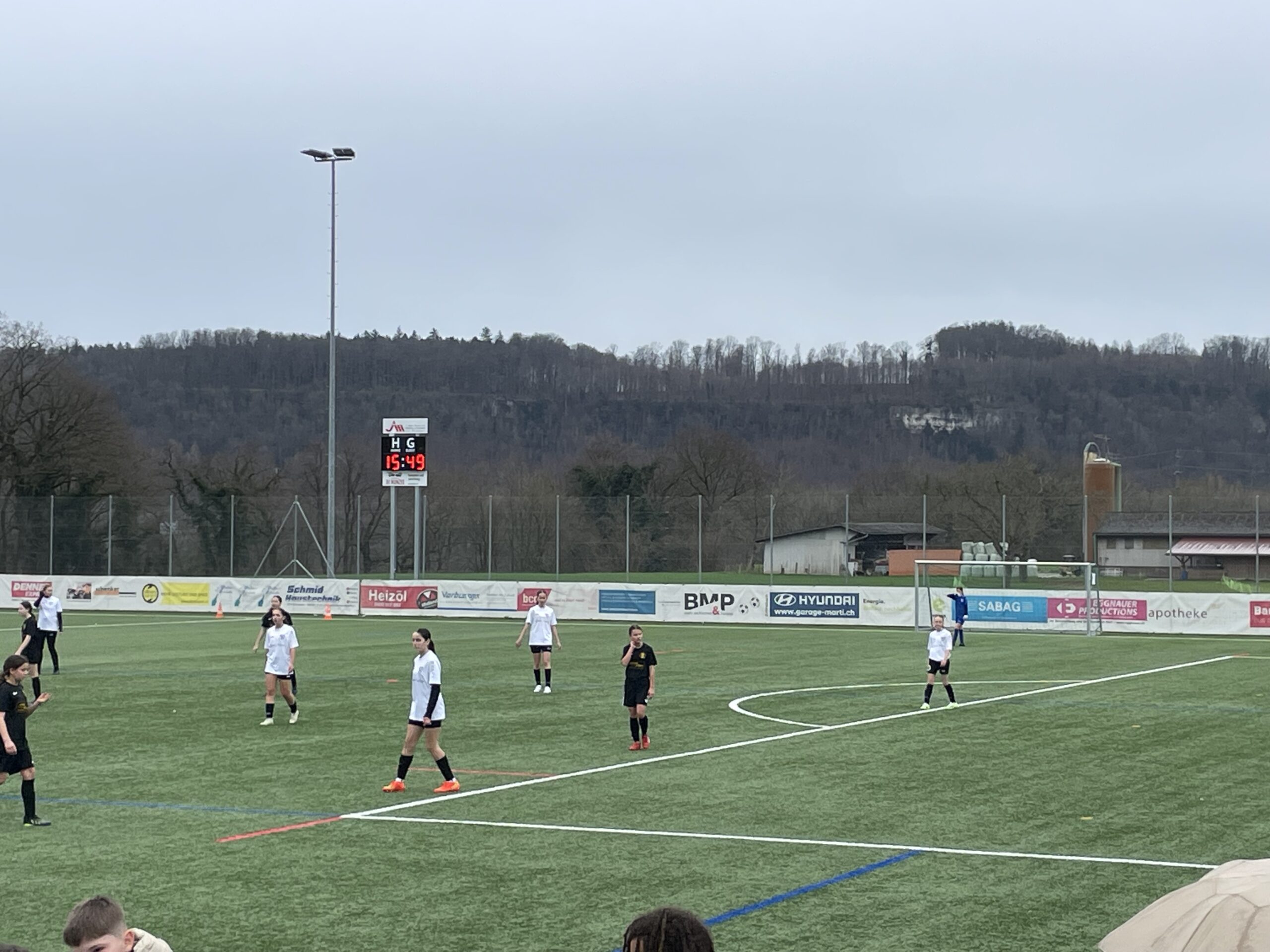 Fussball auf der Breite