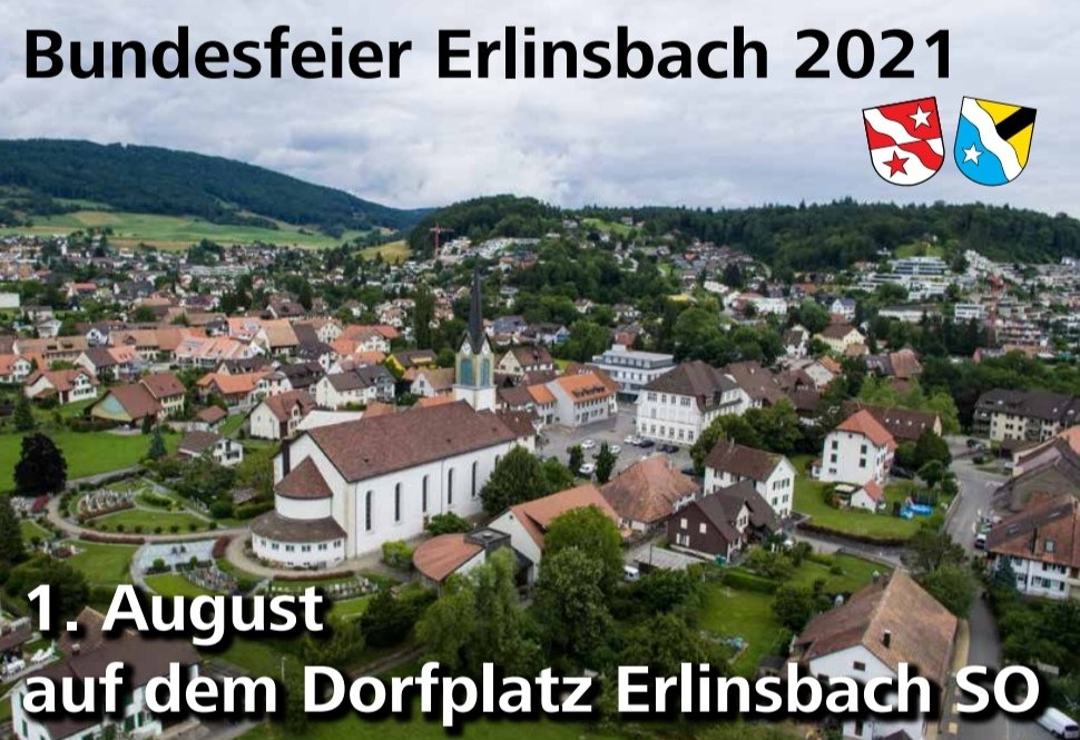 Einladung Zur Bundesfeier 2021 Fc Erlinsbach